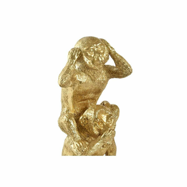 Goldene Affen Deko-Figur