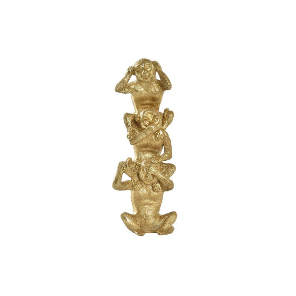 Goldene Affen Deko-Figur