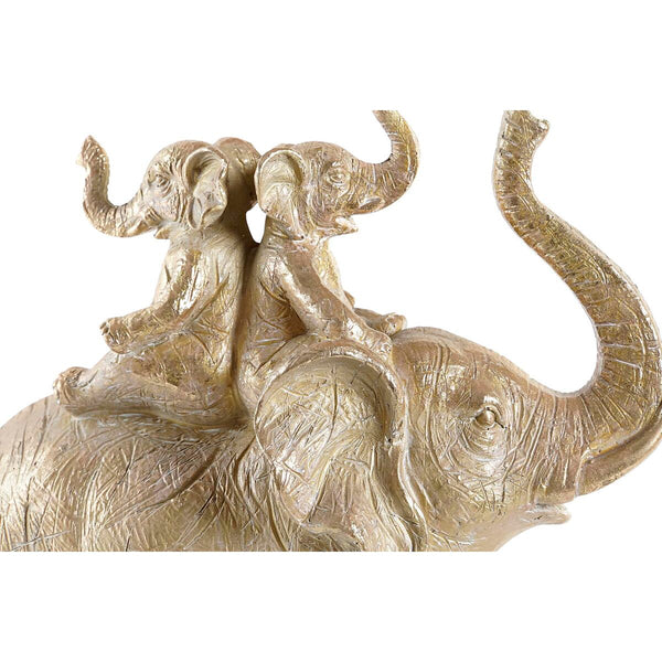 Koloniale Goldene Elefant Deko-Figur