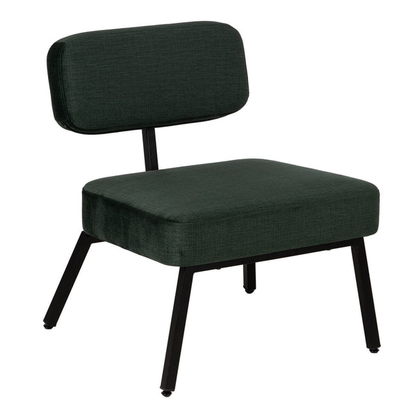 Schwarz-grüner Stuhl für moderne Essbereiche