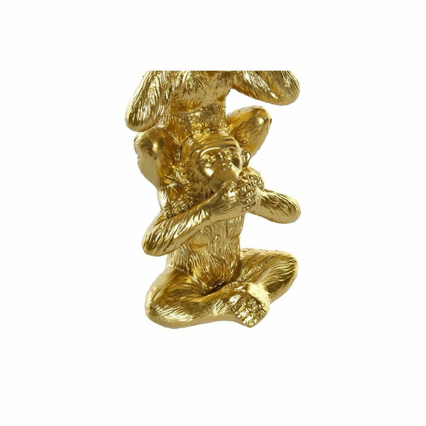 Goldene Koloniale Pflanzenblatt Deko-Figur