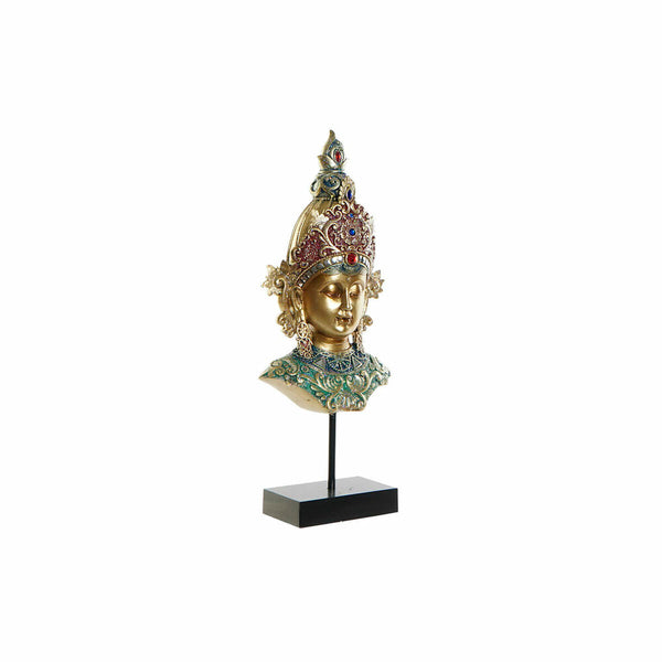 Bunte Goldene Buddha Deko-Figur