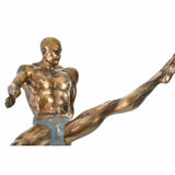 Moderne Turner Deko-Figur in Gold