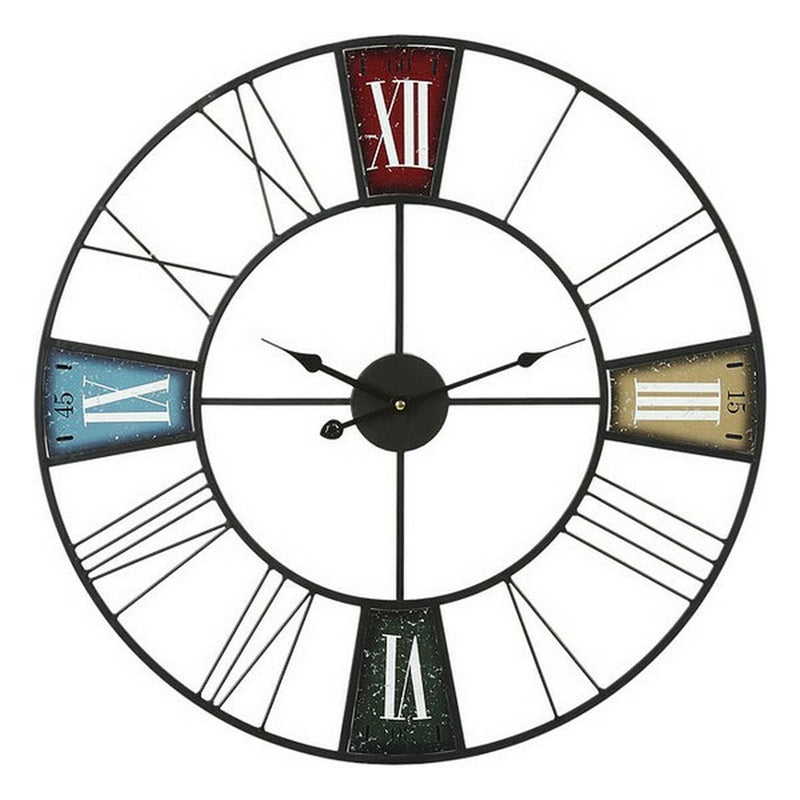 Wall Clock Circular Multicolour - Dazzling Décor Store